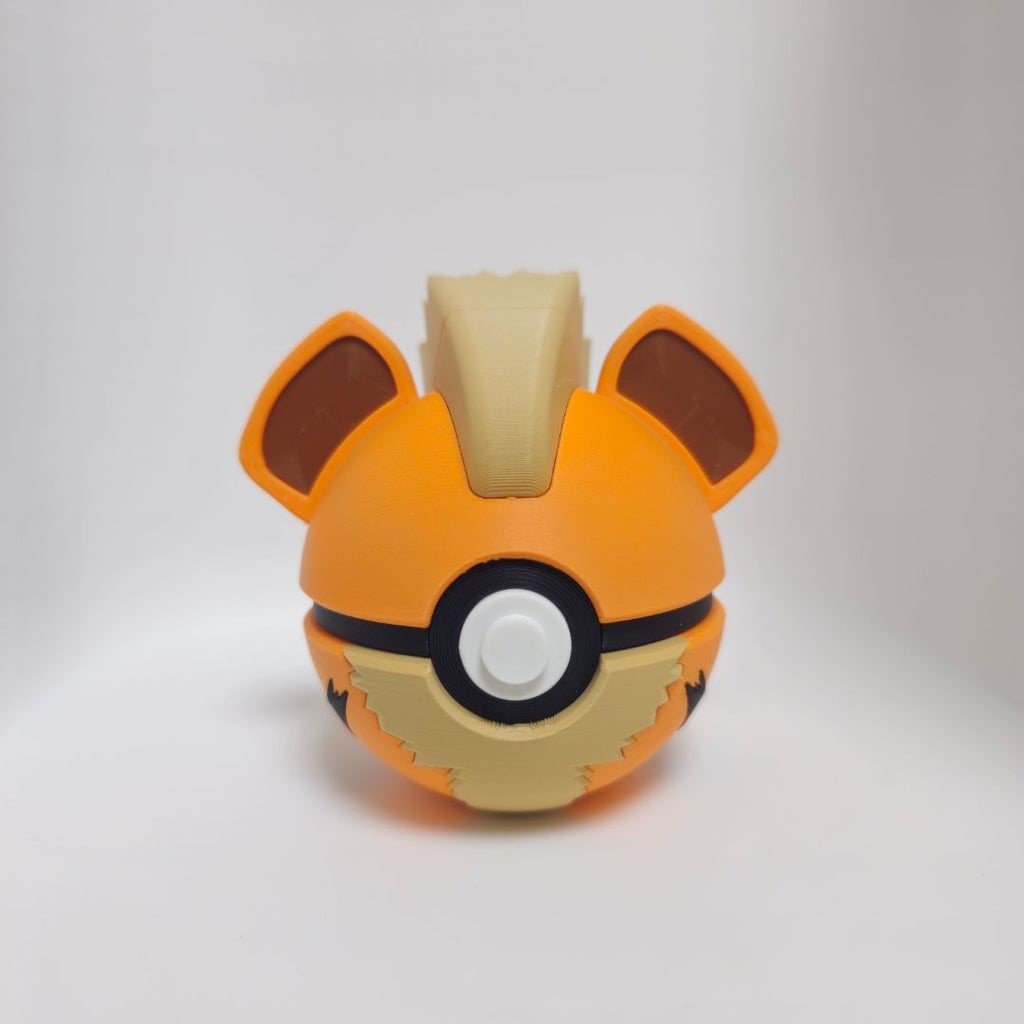 0058 Growlithe Poké Ball