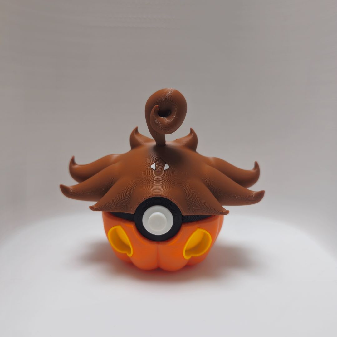 0710 Pumpkaboo Poké Ball