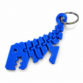 Articulated Dinosaur Skeleton Keychain