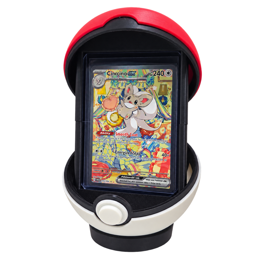 Pokéball Top Loader Display Stand